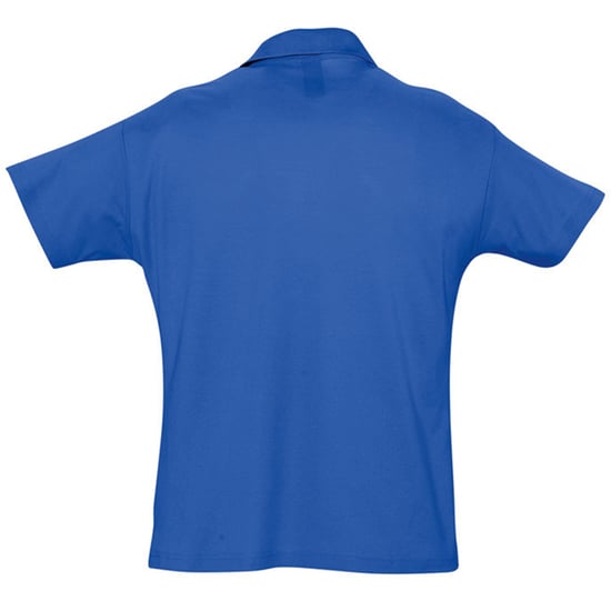 SOLS Herren Sommer II Pique Kurzarm-Poloshirt (Königsblau) - Image 2
