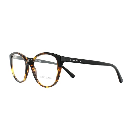 Giorgio Armani Brillenfassungen AR7138 5584 Gelb Havanna und Schwarz 52mm Womens - Image 1