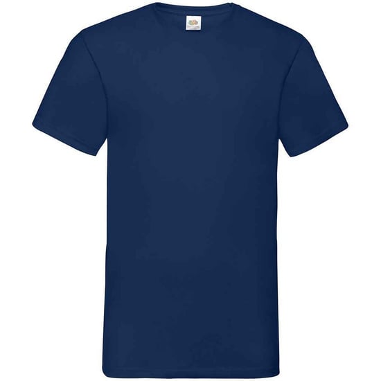 Fruit of the Loom - "Value" T-Shirt V-Ausschnitt für Herren (Marineblau) - Image 1