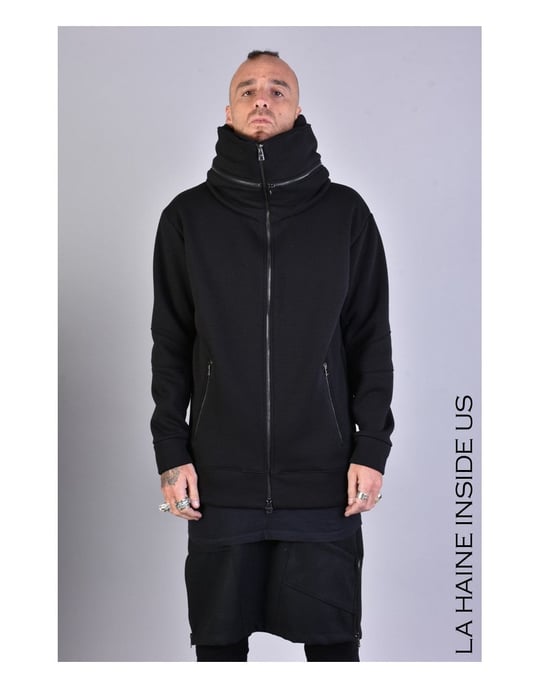 La Haine Inside Us Sweatshirt LM027 Herren Schwarz - Image 6