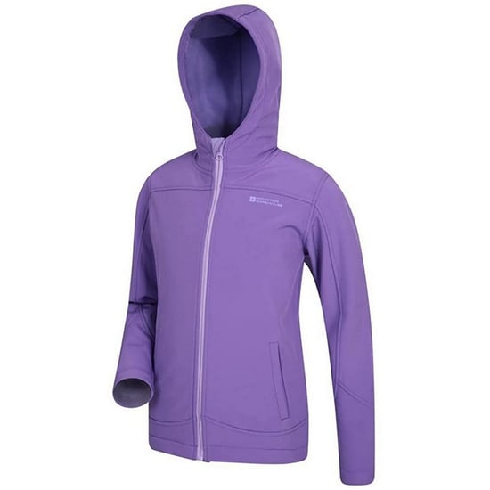 Mountain Warehouse Childrens/Kids Exodus Wasserfeste Soft Shell Jacke (Lila) - Image 3