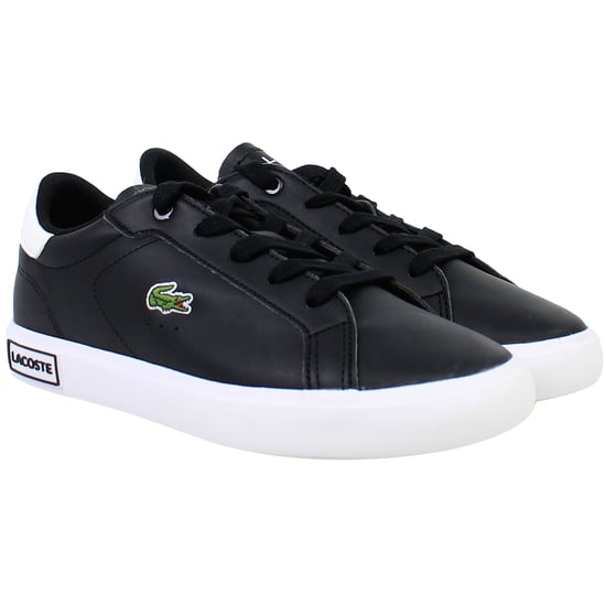 Lacoste Powercourt 0721 1 SUC Kinder Schwarz Sneakers - Image 2