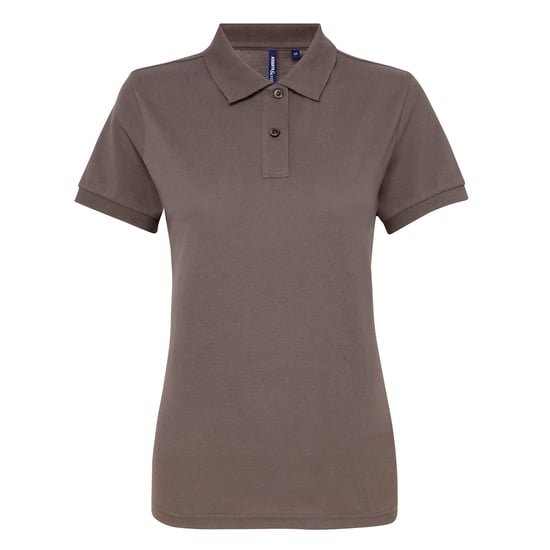 Asquith & Fox - Polo-Shirt mit kurzen Ärmeln - Damen (Grau) - Image 1
