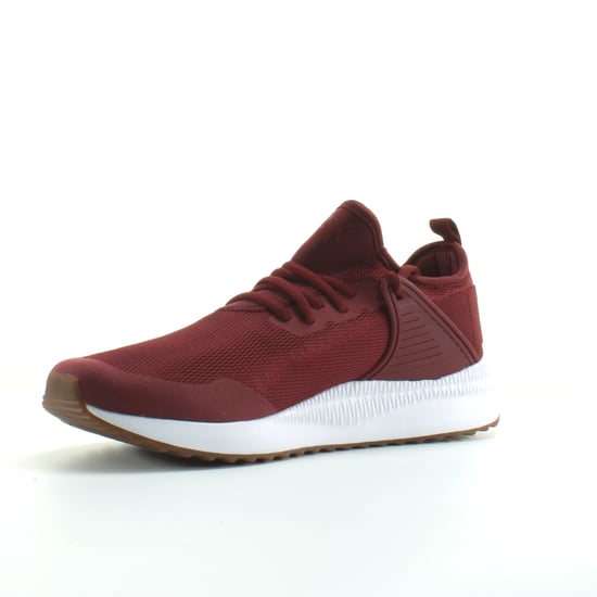 Puma Pacer Next Cage Burgundy Textile Mens Lace Up Trainers 365284 05