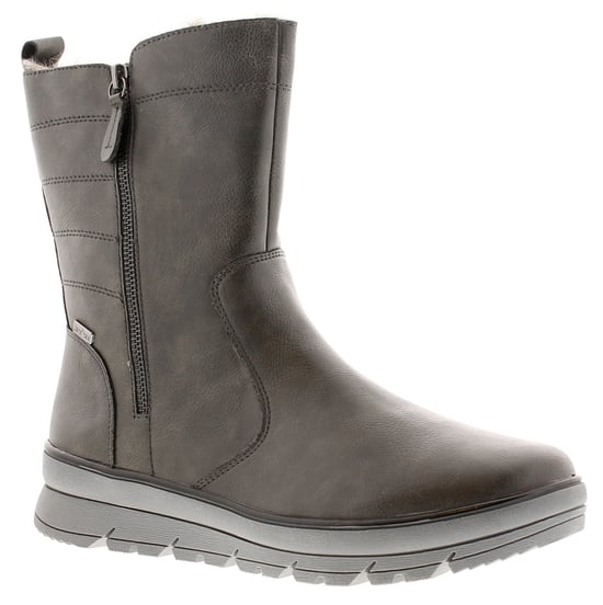 Jana Womens Boots Jessa Zip Fastening  graphite