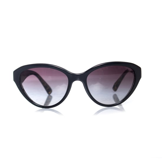 Schwarze Katzenaugen-Sonnenbrille - Image 1
