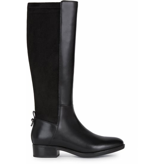 Geox D Felicity Leder Women's Schwarz Stiefel - Image 4