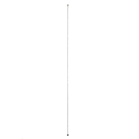 Luxenter Necklace in 925 Sterling Silver rhodium plated - Sumga