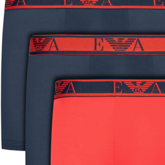 Emporio Armani Herren-Boxershorts, 3er-Pack, langes Logo (unlimited) - Image 2
