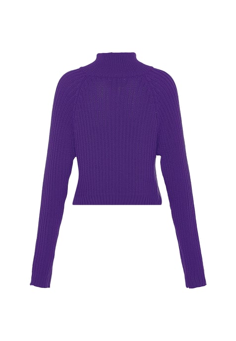 Mymo Strickjacke Damen lila - Image 2