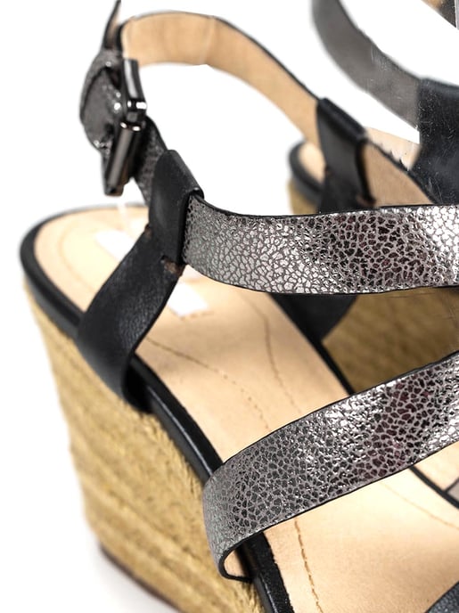 Geox Espadrilles Soleil B Damen schwarz - Image 5