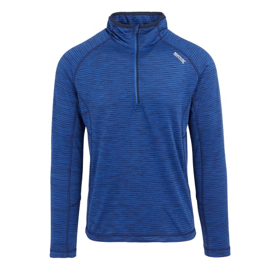 Regatta - "Yonder II" Fleece-Oberteil mit halbem Reißverschluss für Herren (Königsblau) - Image 1