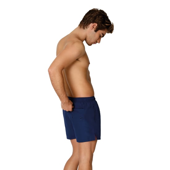 Short swimsuit with inner mesh lining MUHARBOURNAVY01 man