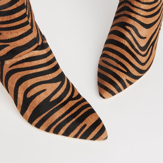 LK Bennett Gini knee boots, Natural Zebra