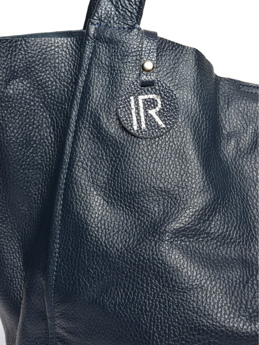 Isabella Rhea Blau Rindsledertasche - Image 3