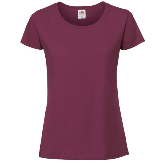 Fruit Of The Loom Damen/Damen Ringspun Premium T-Shirt (Oxblood) - Image 1