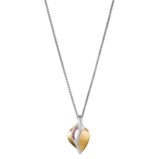 Orphelia 'Anet' Damenkette mit Anhänger aus 925er Sterlingsilber – Silber/Gold ZH-7520/G - Image 4