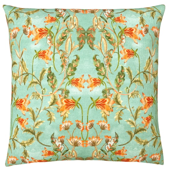 Evans Lichfield Heritage Bell Flowers Floral Piped Cushion Cover