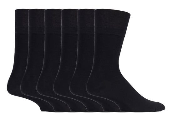 Sock Shop Gentle Grip - 6 Paar nicht elastische Bambus-Socken für Herren - SOMRM01 - Image 1