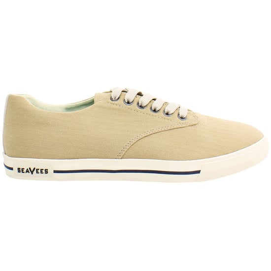 Seavees Hermosa Surfwash Herren Braune Plimsolls - Image 1