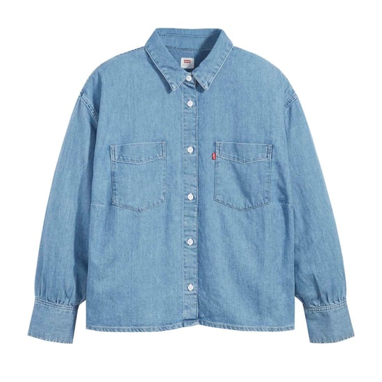 Women's Levis Plus Zoey Utility Shirt in Denim