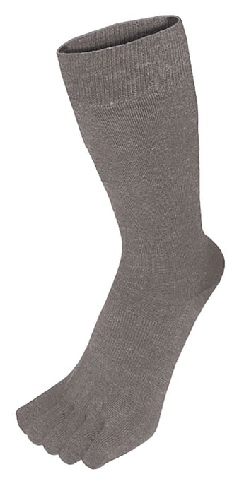 TOETOE - Herren- und Damensocken aus weicher Wolle für den Außenbereich, feuchtigkeitsregulierend, mittelhoch - Grau - Image 1