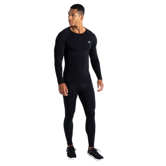 Dare 2B Mens In The Zone II Wicker Base Layer Top (Black)