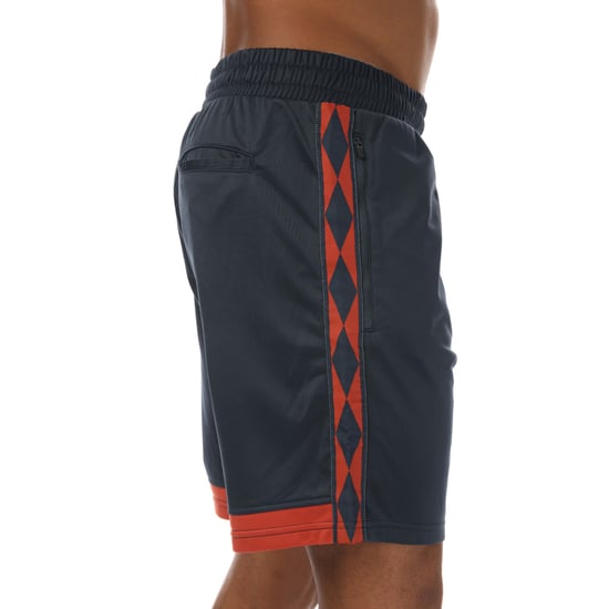Men's Umbro Diamond Taped Tricot Shorts in Navy