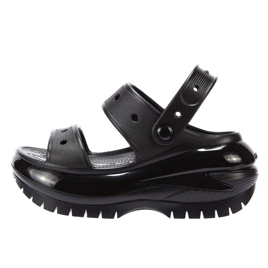 Crocs Classic Mega Crush Damen Schwarz Sandalen - Image 4