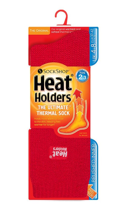 Heat Holders Damen-Thermosocken, einfarbig, für den Winter, warm, 48 UK - Image 2