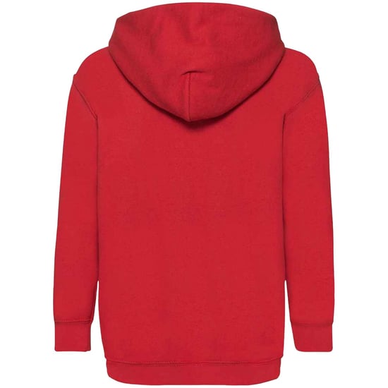 Fruit of the Loom Kinder Kapuzen Pullover Klassik 80/20 (Rot) - Image 2