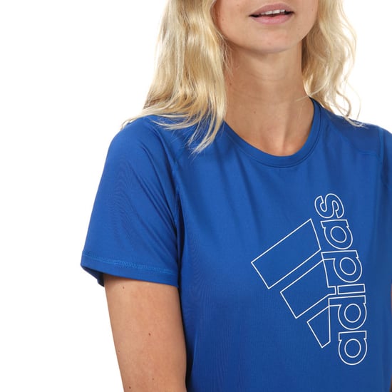 Women's adidas Badge Of Sport T-Shirt in royal white