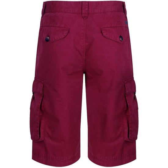 Regatta Herren Cargo-Shorts Shorebay im Vintage-Look (Dunkelrot) - Image 2