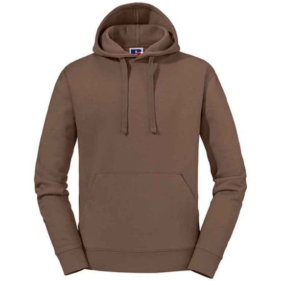 Russell - "Authentic" Kapuzenpullover für Herren (Mokka) - Image 1