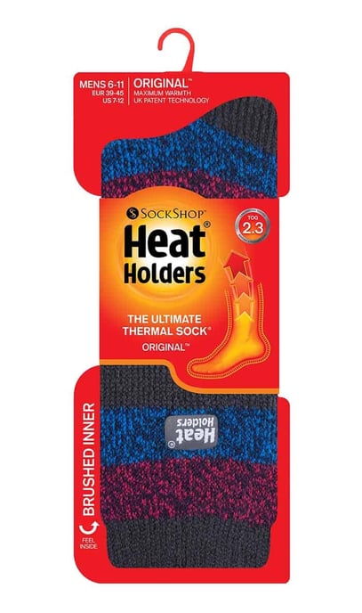 Heat Holders - Herren Thermosocken mit Twist-Muster - Image 2