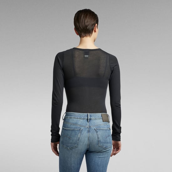 G-Star RAW Henley Body Slim Top
