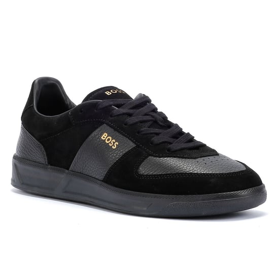 Boss Brandon Wildleder Herren Schwarze Sneaker - Image 2