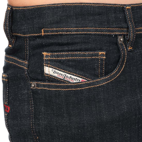 Jean D-Amny Skinny Diesel Pour Homme en Noir - Image 3
