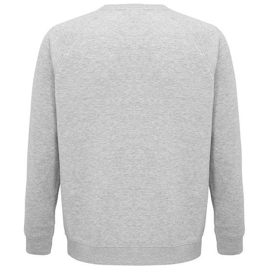 SOLS Unisex Erwachsene Space Organic Raglan Sweatshirt (grau meliert) - Image 2