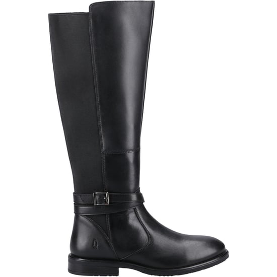 Hush Puppies Victoria Leder Damen Schwarz Stiefel - Image 5