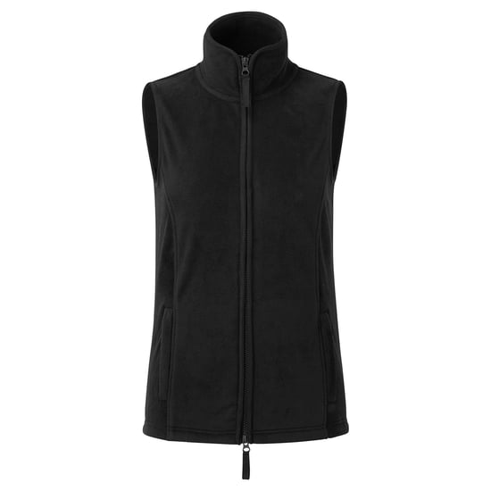 Premier Womens/Ladies Artisan Fleece-Weste (Schwarz) - Image 1