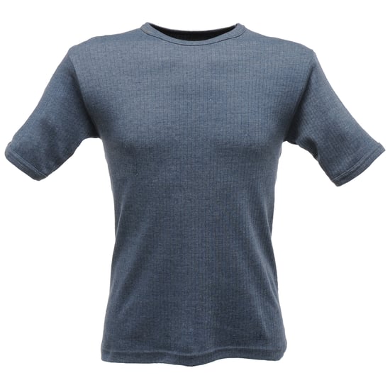 Regatta Mens Thermal Underwear Kurzarm-Weste / T-Shirt (Denim Blue) - Image 1
