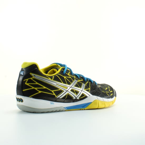 ASICS Gel-FireBlast Womens Black Court Trainer - Image 6