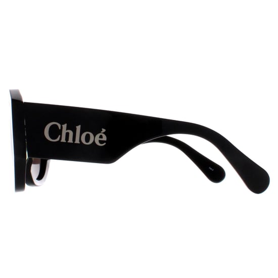 Chloe Round Womens Schwarz Grau CH0234S - Image 3