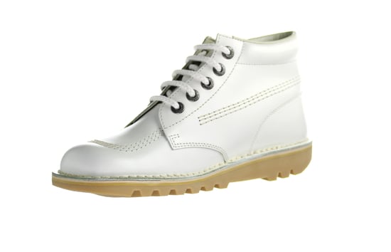 Kickers Kick Hi Core Womens White Boots