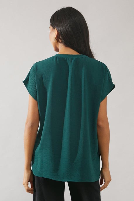 Tall Green Grown On Sleeve T-shirt