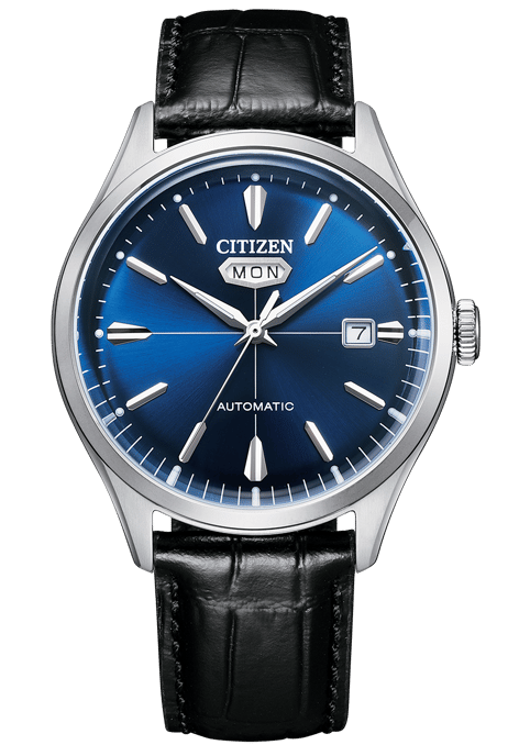 Citizen  Schwarz Herren Armbanduhr NH8390-20LE - Image 1