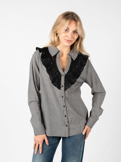 Pinko Hemd Lodi Damen schwarz - Image 3