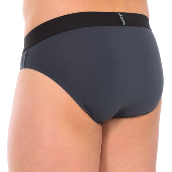 Pack-2 Slips Sensitive Anatomical Front Bamboo A0C7L Männer - Image 5
