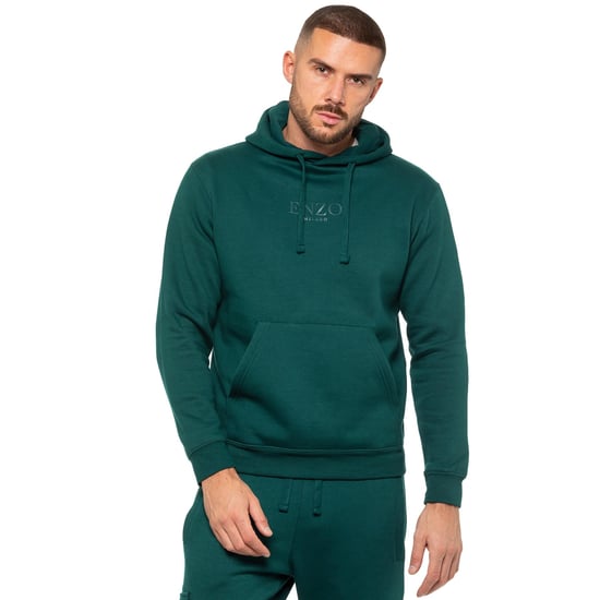 Enzo | Herren Pullover Hoodie - Grün - Image 1